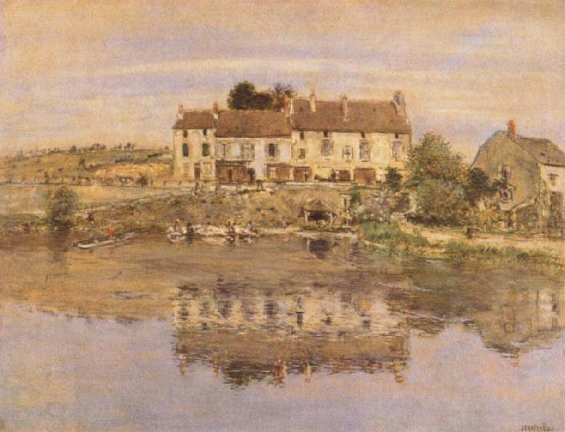Jean-francois raffaelli House on the Banks of the Oise China oil painting art